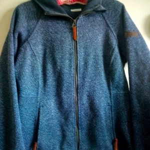 Columbia Zip Up Sweater Hoodie
